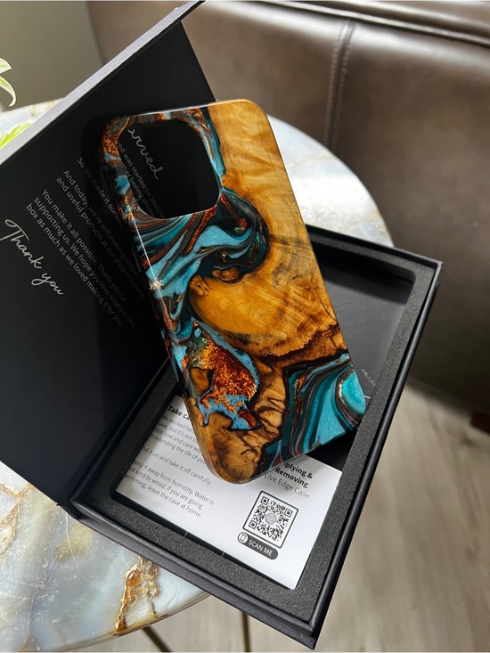 Carved Other - Carved Live Edge I phone 13 pro Case